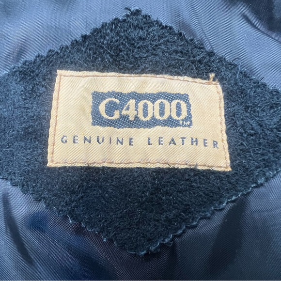 G4000 vintage genuine leather jacket - Picture 11 of 13